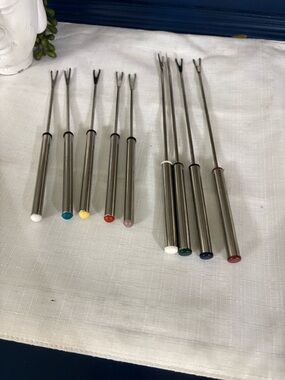 Fondue Skewers Lot Like New